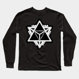 IMNIUM metatrons cube logo Long Sleeve T-Shirt